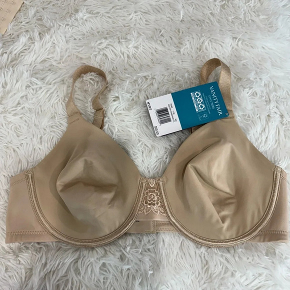 Vanity Fair Women's Beauty Back Smoothing Minimizer Bra, Sz 38C - Picture 3 of 6